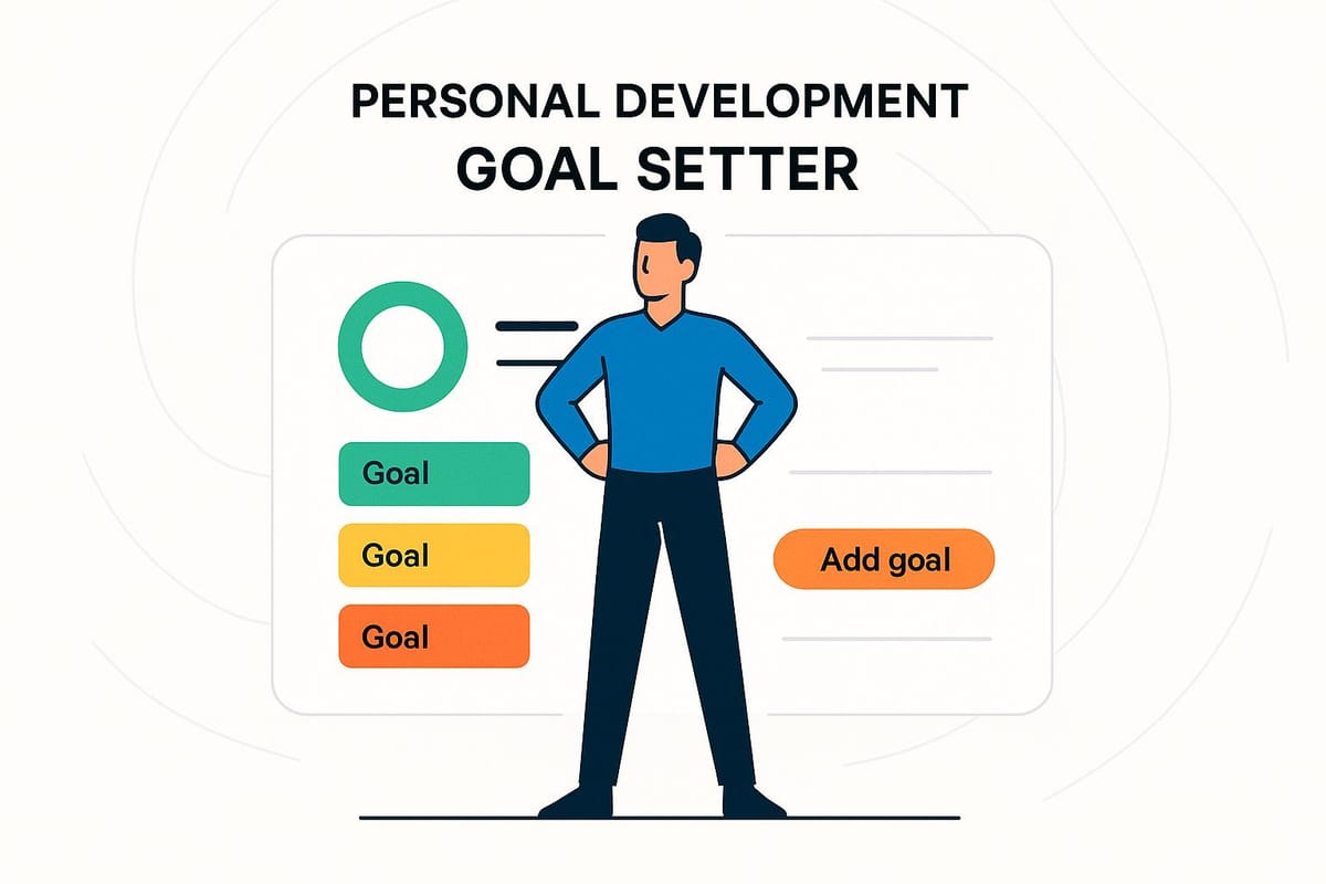 Personal Development Goal Setter