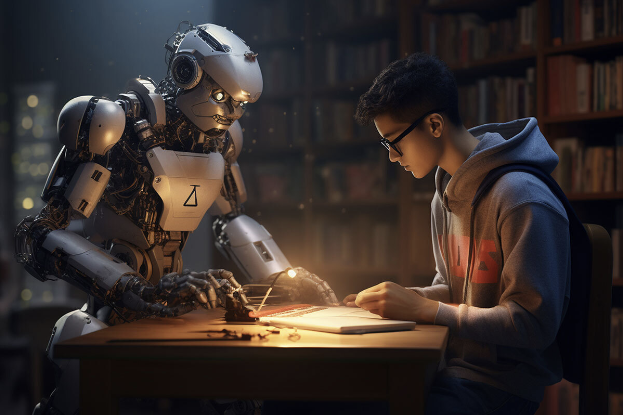 AI vs. Human: Better Study Partner For Students?