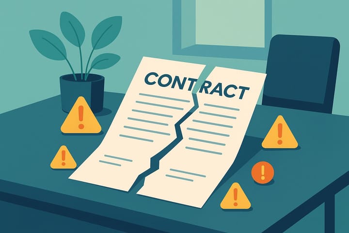 Common Contract Mistakes Entrepreneurs Make